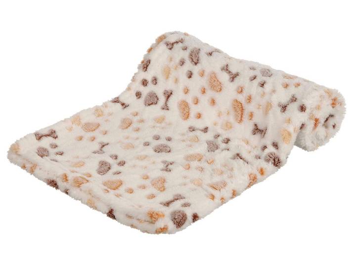 Tierdecke TRIXIE Lingo 150 x 100 cm , beige (natur, weiß), B/H/L: 150cm, Tierbetten, Tierdecke