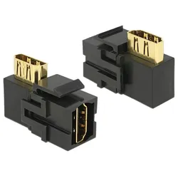 Delock Keystone Modul HDMI Buchse > HDMI Buchse 90° gewinkelt schwarz
