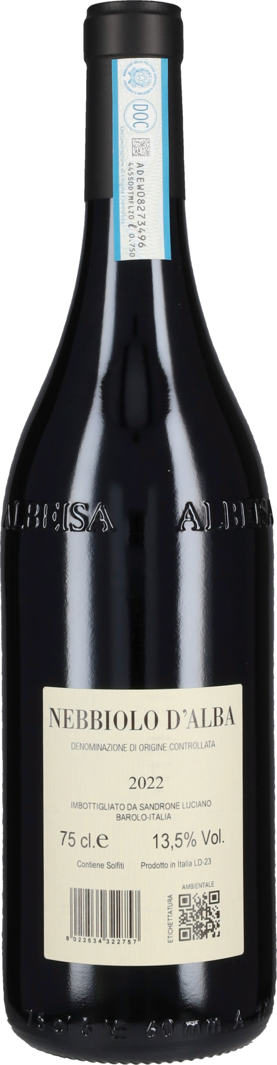 Sandrone Luciano Nebbiolo d'Alba 'Valmaggiore' Luciano Sandrone 2022