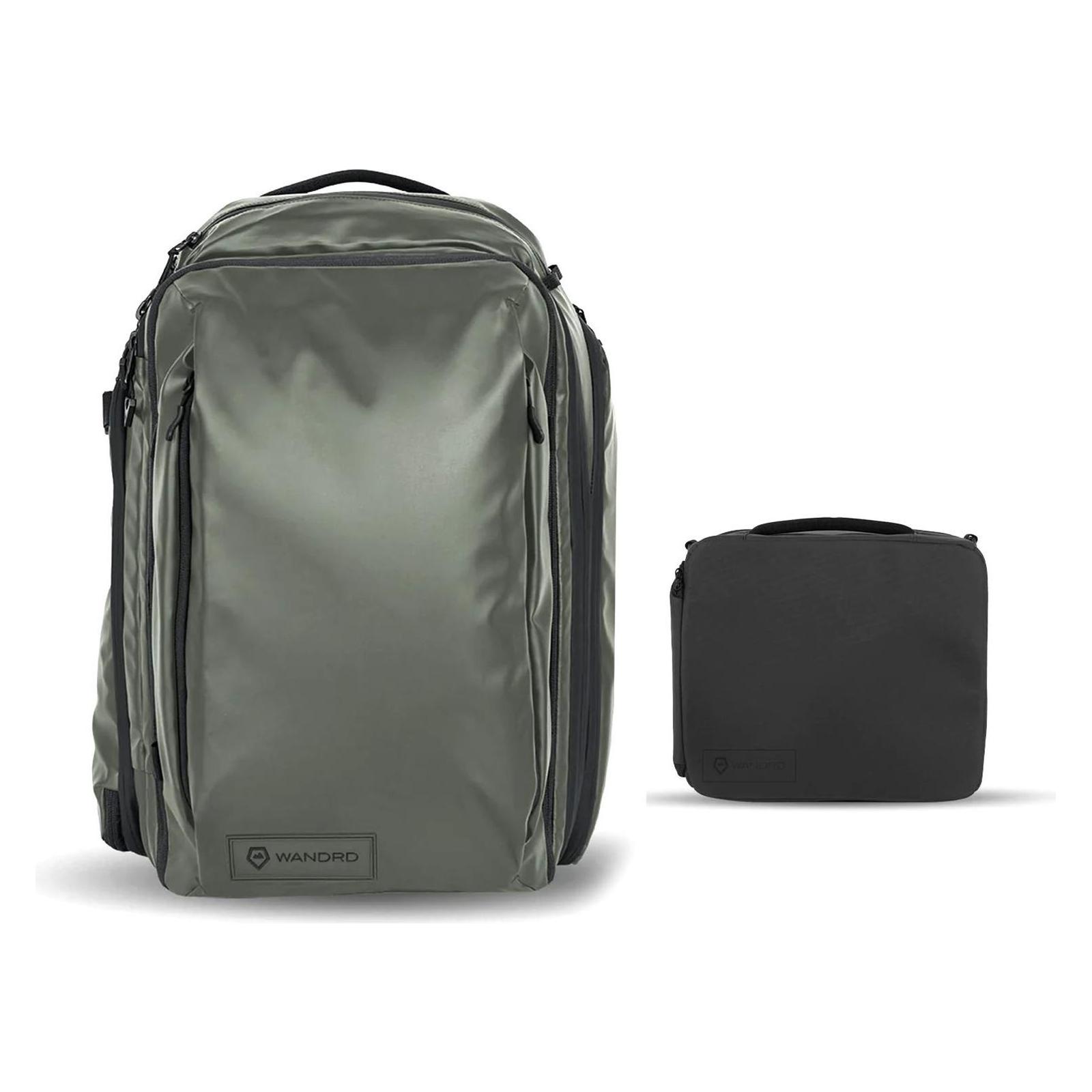 Wandrd Transit 35L Travel Backpack Wasatch Green Essential Bundle (35 l) (TR35-WG-PEB-1)