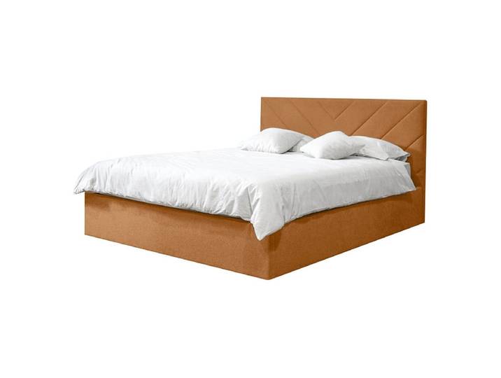 Kastenbett BOBOCHIC ROMANE 180x200cm mdf orange