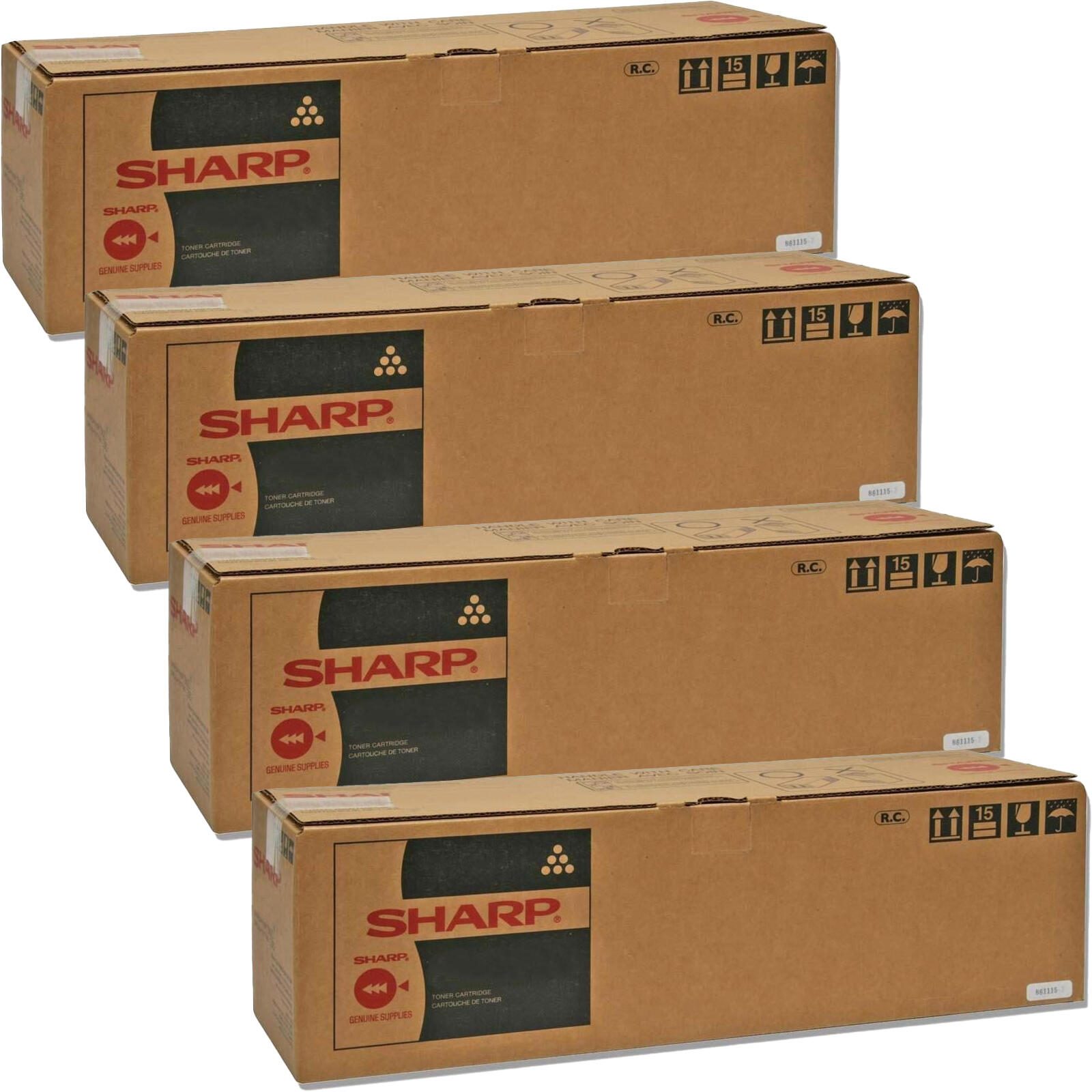 Sharp Original MX51GT 4er Toner Multipack OPMX51GTBA
