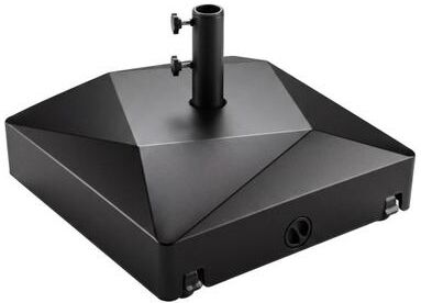 Costway 154lbs Mobile Fillable Patio Umbrella Base with 4 Wheels