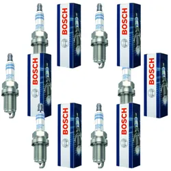 6x Zündkerze BOSCH 0 242 236 599 für Daimler XJ