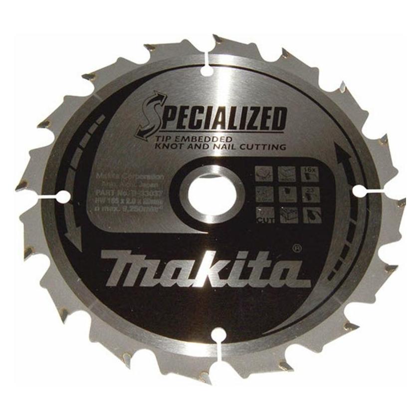 Makita SPECIALIZED Sägeb.165x20x16Z (B-33037)