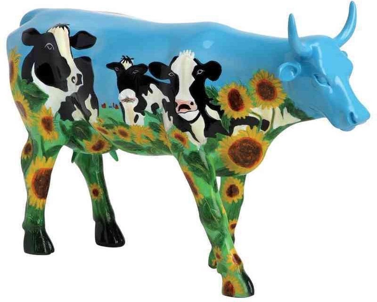 CowParade Cow Barn Tabletop Decor Large