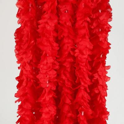 Inspired Finds Artificial Wisteria Hanging Garland Set red 40pcs