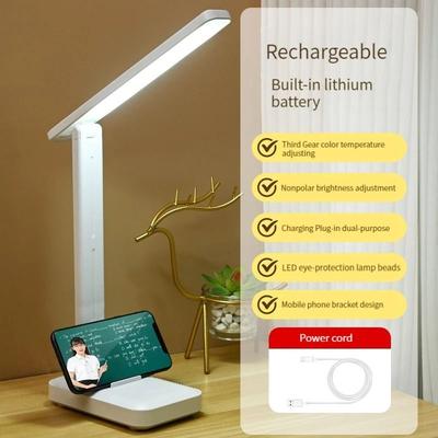 Uplift Essentials Foldable Eye Protection Desk Lamp Three Speed Dimmable Study Light rechargeable