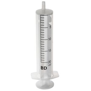 BD Spritzen Discardit II, 20ml, 2-teilig, Luer-Ansatz, steril, Einweg, 80 Stück