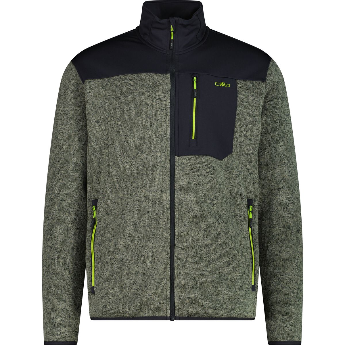 CMP MAN Fleece Jacket sage-antracite (08EV) 52 36H5717-08EV-52