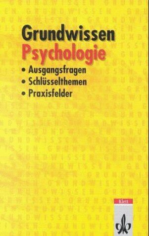 Burkhard Vollmers - Grundwissen Psychologie - Preis vom 09.10.2026 07:28:09 h