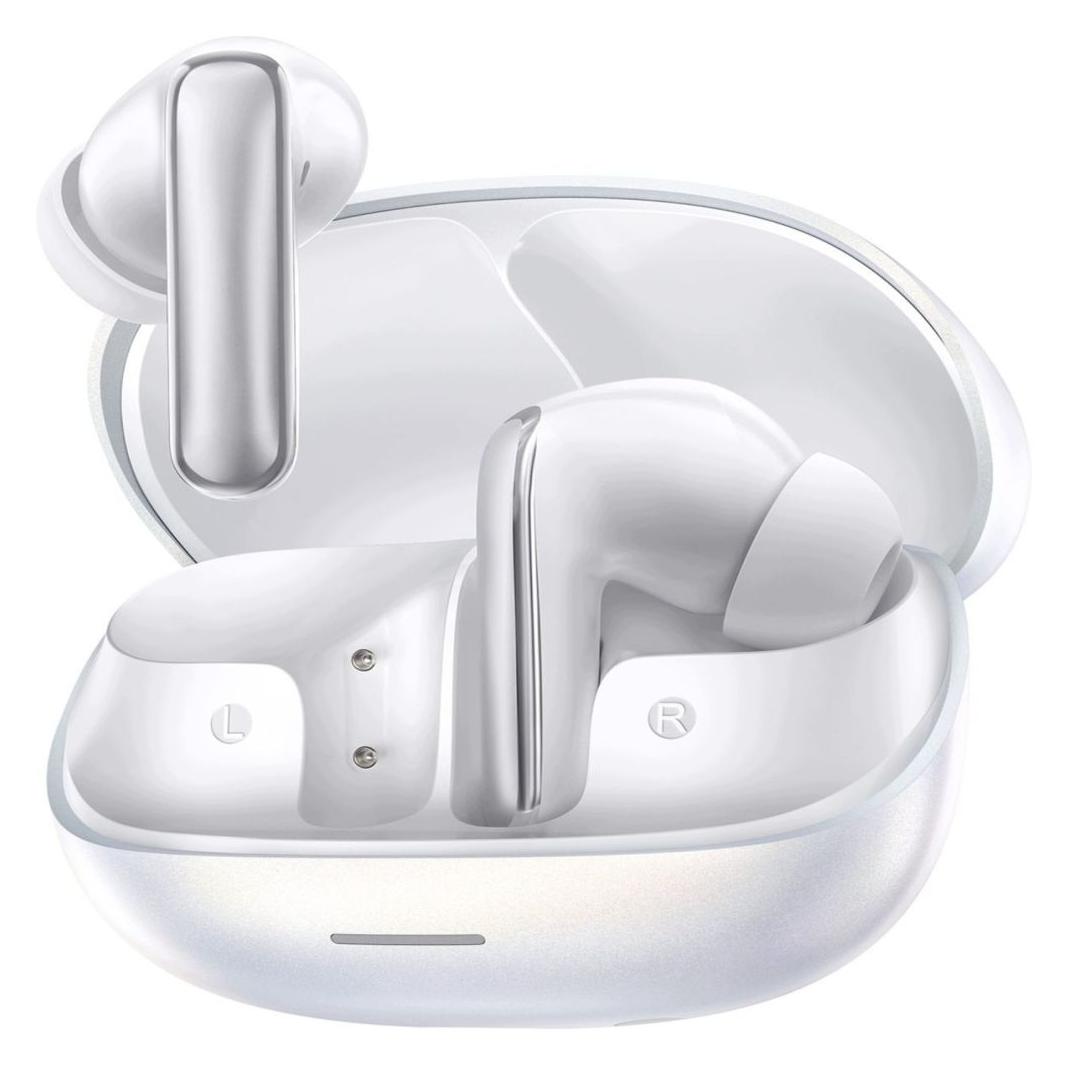 QCY Melobuds N65 kabellose Ohrhörer (Weiss) (ANC, 50 h, Kabellos) (HT21WH)