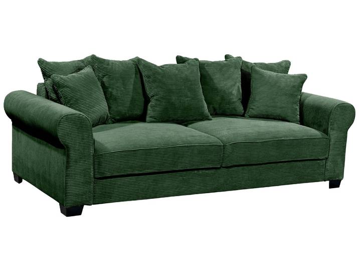 Hom´in Big Sofa MAUREEN, moos-grün, Cord