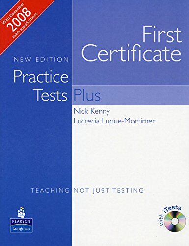 Nick Kenny - Practice Tests Plus FCE New Edition Students Book without Key/CD-Rom Pack - Preis vom 09.10.2026 07:28:09 h
