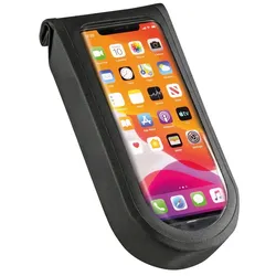 Phone Bag Tour M KLICKfix mit Adapter transparent/schwarz, mit Drehkupplung