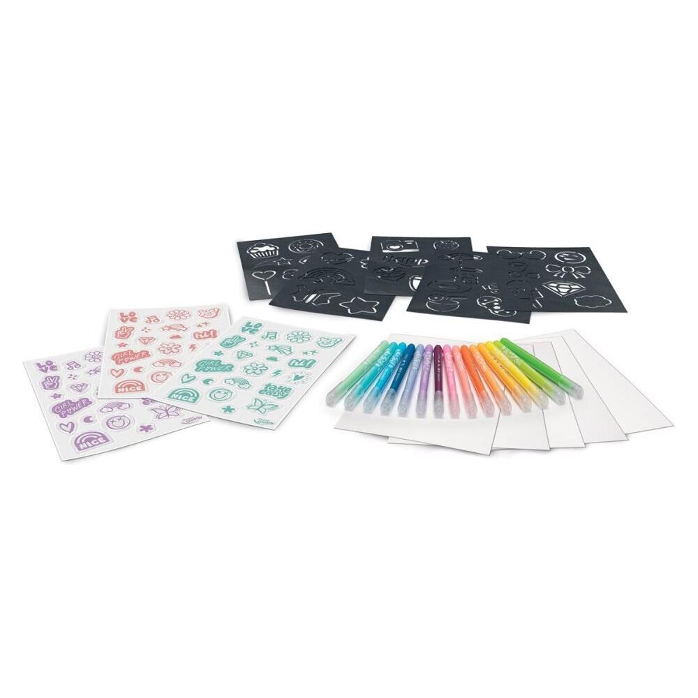 Maped Creativ Airbrushset für Kinder AIRBRUSH MAKER PASTELL Nachfüll-Set farbsortiert (906980)