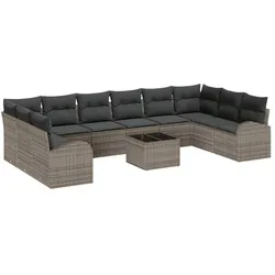 vidaXL, Gartenlounge, Jessica (mit Tisch)