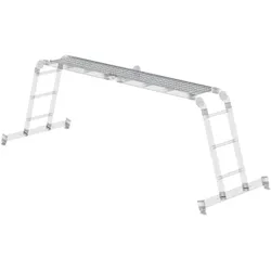 Munk, Leiter + Gerüst, Aluminium-Riffelblechbelag passend für 31314 (Gerüst, 200.80 cm)