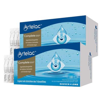 Artelac Complete EDO Doppelpack 2x60x0,5 ml Augentropfen