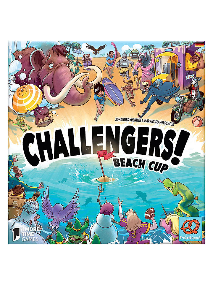 Asmodee Kartenspiel "Challengers! Beach Cup" - ab 8 Jahren - onesize