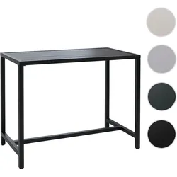 Stehtisch HWC-P91, Gartentisch Bartisch Tisch, Outdoor Metall 105x130x65cm ~ anthrazit