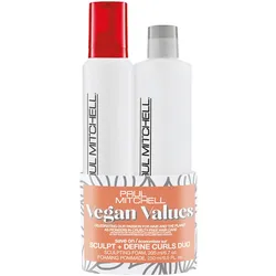 450ml Paul Mitchell Save On Vegan Value Sculpt + Define Curls Duo (Foam 200ml + Pommade 250ml)