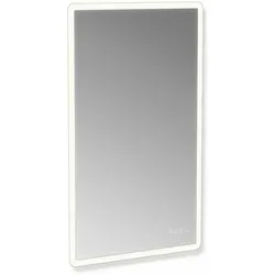 HEWI LED Lichtspiegel 600x1000mm, Floatglas, rechteckig, umlaufend mit LED-Hinterleuchtung