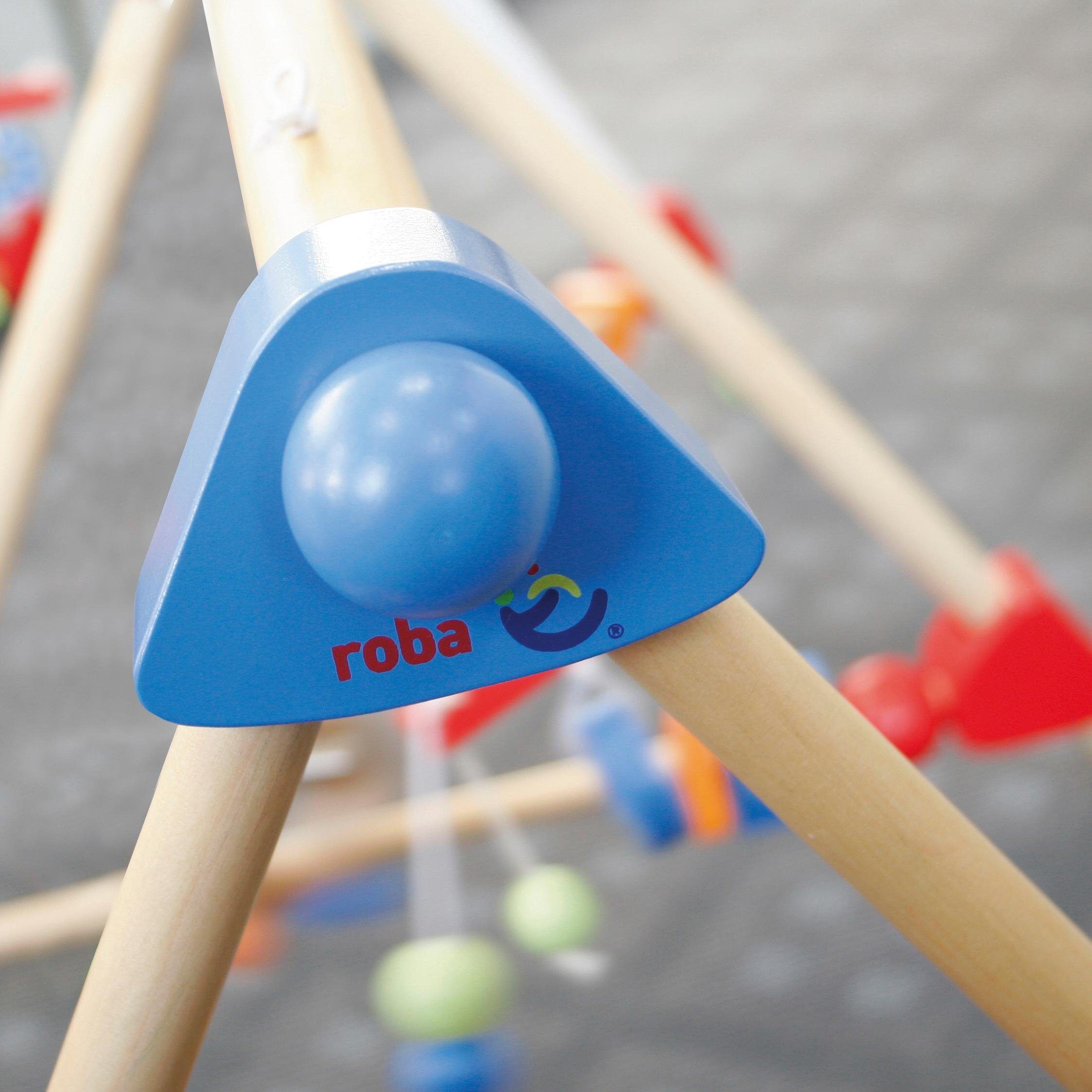 Spielbogen ROBA "Holztrapez", bunt, Spielbögen, Kinder, Holz, Spielbogen, aus Massivholz