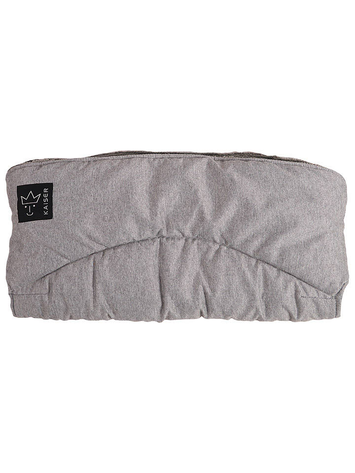 Kaiser Naturfellprodukte Thermo-Handwärmer "Alaska" in Hellgrau - (L)45 x (B)25 cm - onesize