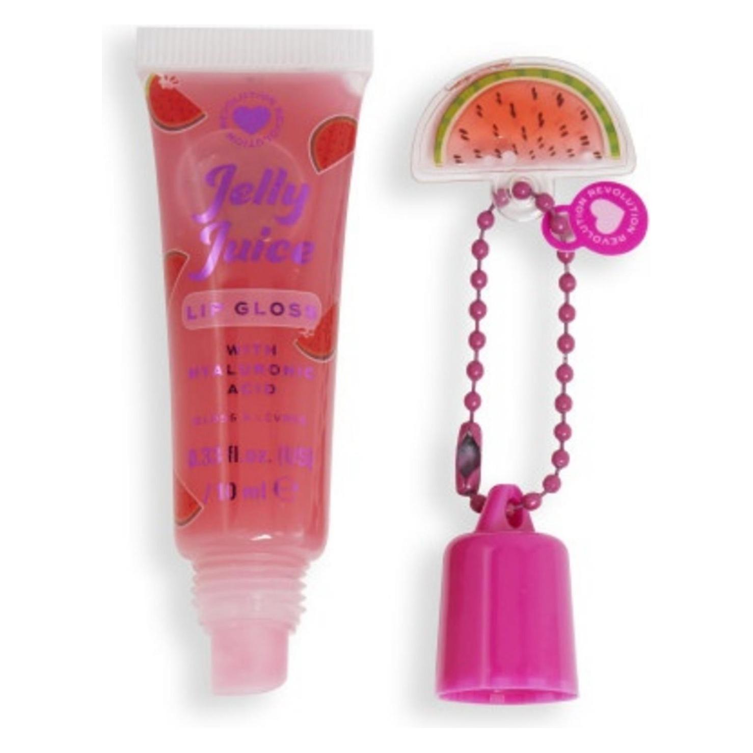 I Heart Revolution Jelly Juice Lip Tubes - Wassermelone, 10 ml (Lippenpflege Set, 10 ml) (1801089)