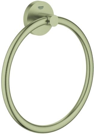 Grohe Essentials Handtuchring 40365EN1 nickel gebürstet, verdeckte Befestigung