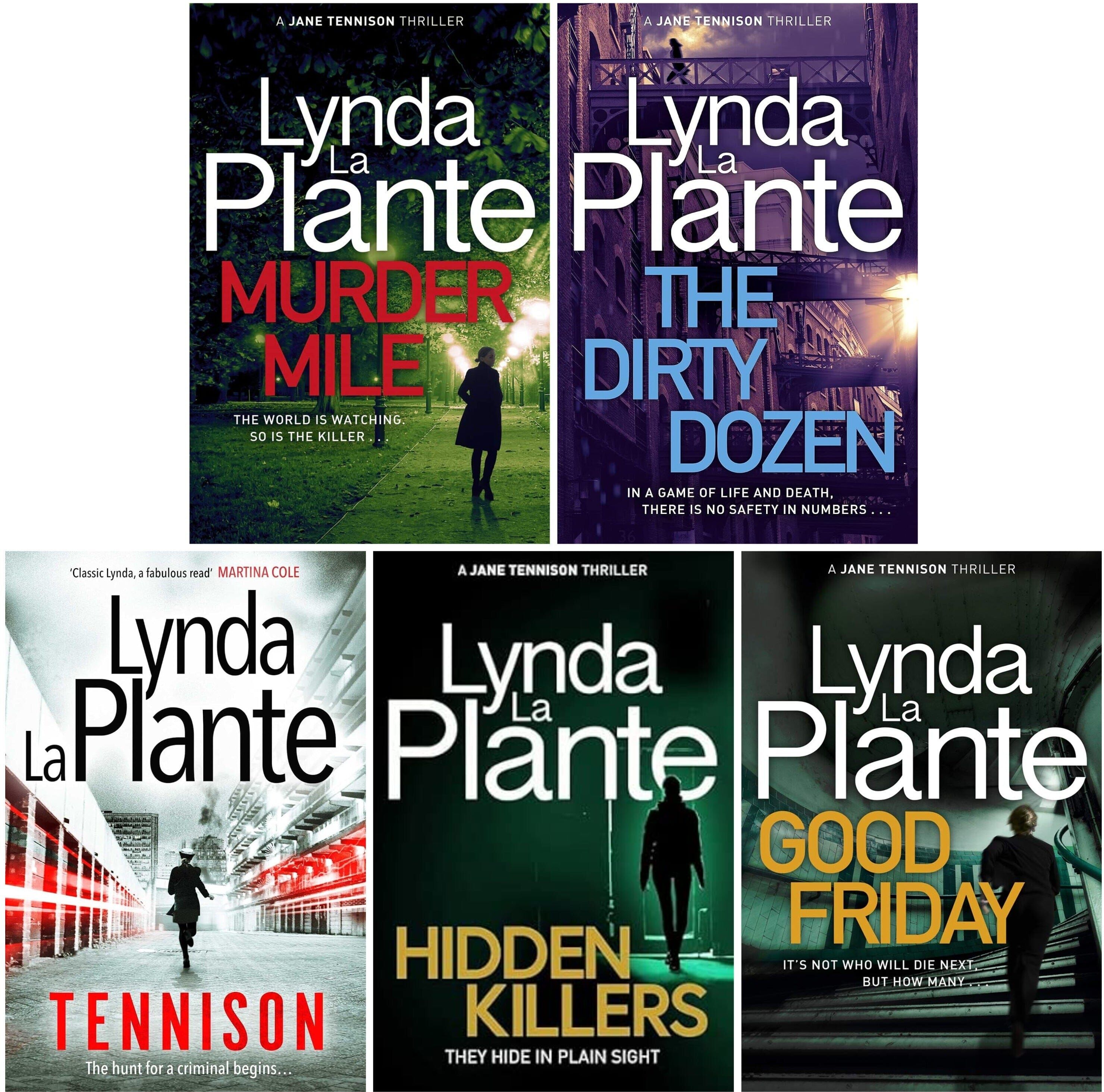Jane Tennison Thrillers (Book 1-5) By Lynda La Plante 5 Books Collection Set - Fiction - Paperback Bonnier Books Ltd