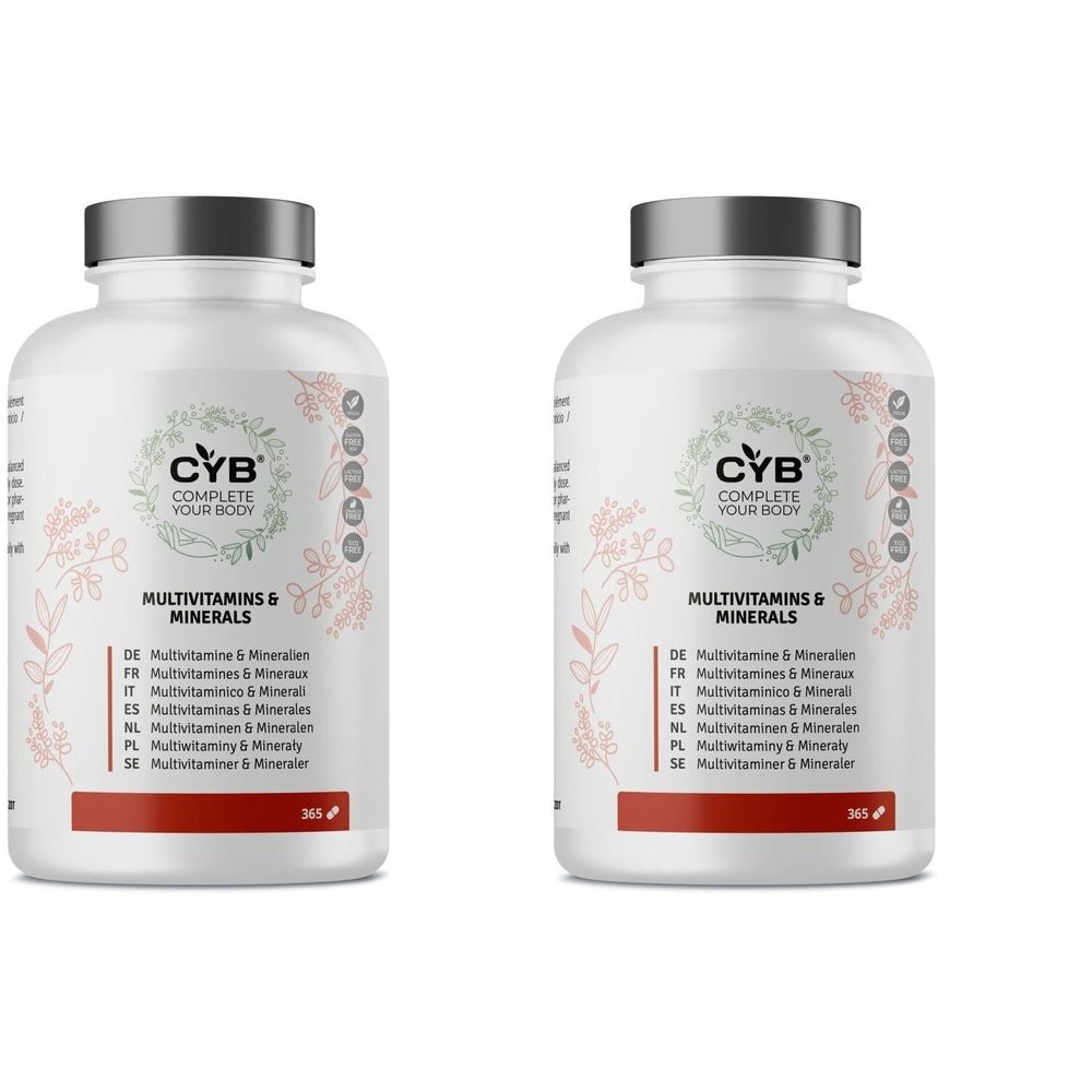 CYB Multivitamine & Mineralien hochdosiert Tabl. 2x 2x365 St Tabletten