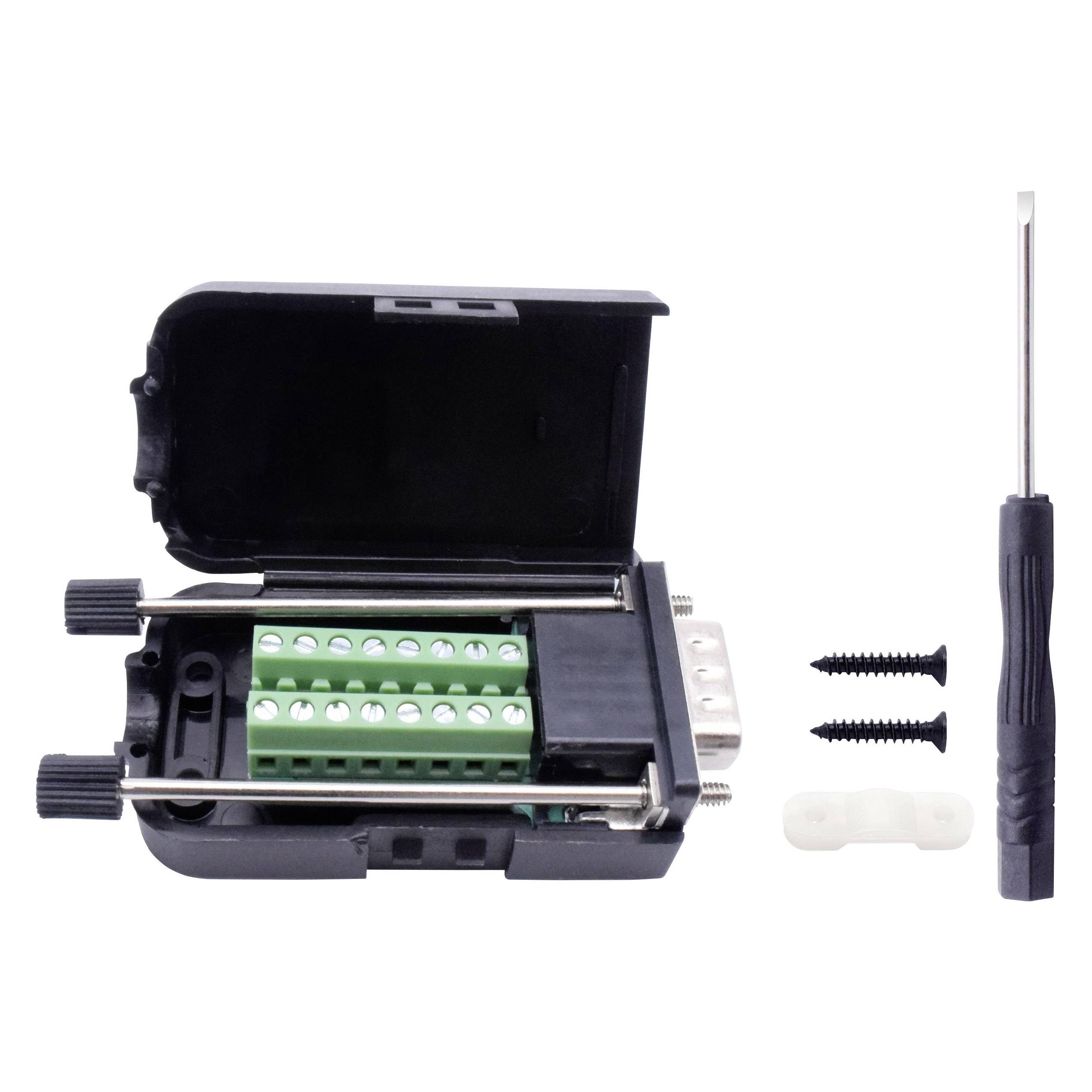Tru Components D-SUB Stiftleisten-Set Polzahl 15 Schrauben 1 St. (2108938)