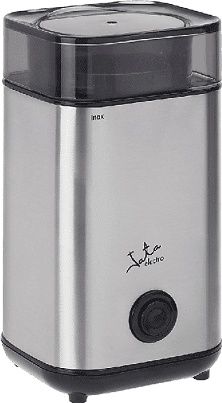 Molinillo de café - Jata ML133, 160 W, 55 g, Cuchilla acero inoxidable, Recipiente Inox