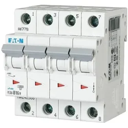 Eaton, Schutzschalter, Leitungsschutzschalter, 16 A, 4p, 242586
