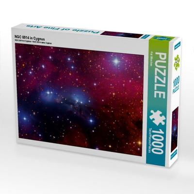 CALVENDO Puzzle NGC 6914 in Cygnus | 1000 Teile Lege-Größe 64x48cm Foto-Puzzle für glückliche Stunden