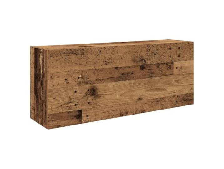 Helloshop26 02_0051300 Wandschrank, praktisch, modern, 100 x 25 x 40 cm, aus Technikholz, altes Holz