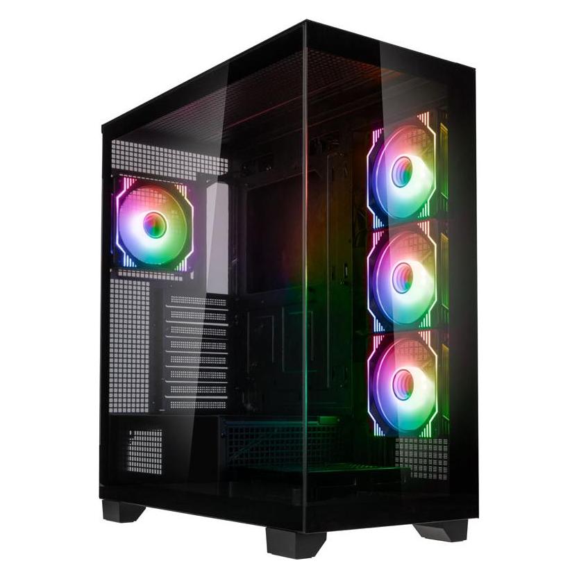 Kolink Unity Arena ARGB Midi Tower Showcase - schwarz (E-ATX) (UNITY ARENA BLK)