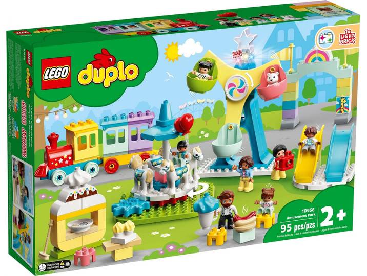 LEGO® LEGO® Duplo 10956 Erlebnispark Konstruktionsspielsteine, (95 St)