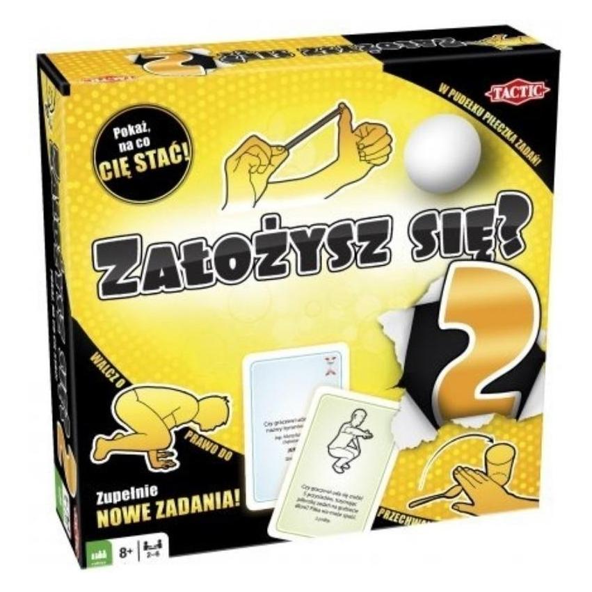 Tactic Sicherlich! 2 Spiel 55089 TAKTIK (Polnisch, 3 - 6 Spieler) (GR-8905)