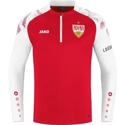 JAKO Unisex VfB Ziptop Sonic, Größe M in Rot Rot
