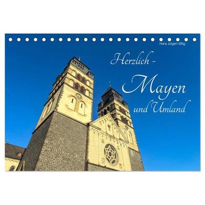 Herzlich Mayen und Umland (Tischkalender 2026 DIN A5 quer), CALVENDO Monatskalender