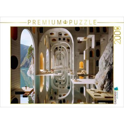 CALVENDO Puzzle Spiegel der Unendlichkeit | 2000 Teile Lege-Größe 90x67cm Foto-Puzzle für glückliche Stunden