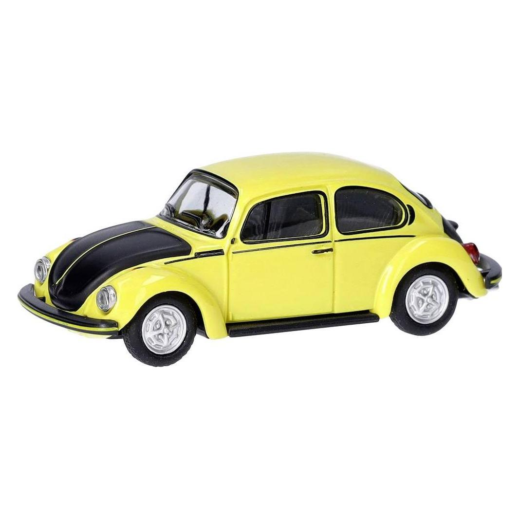 Herpa 421102 H0 PKW Modell Volkswagen Käfer 1303 "Der gelb-schwarze Renner" (421102)