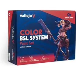 Vallejo, Künstlerfarbe + Bastelfarbe, Set di Colori per Sistema Pittura BSL Game (18 ml)