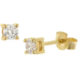 GLIZZ GL1074 Lab Grown Diamant-Ohrringe 0,30 ct Gold 333 Ohrstecker