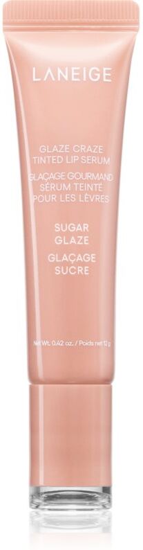 Laneige Glaze Craze Tinted Lip Serum tinted lip balm shade Sugar Glaze 12 g