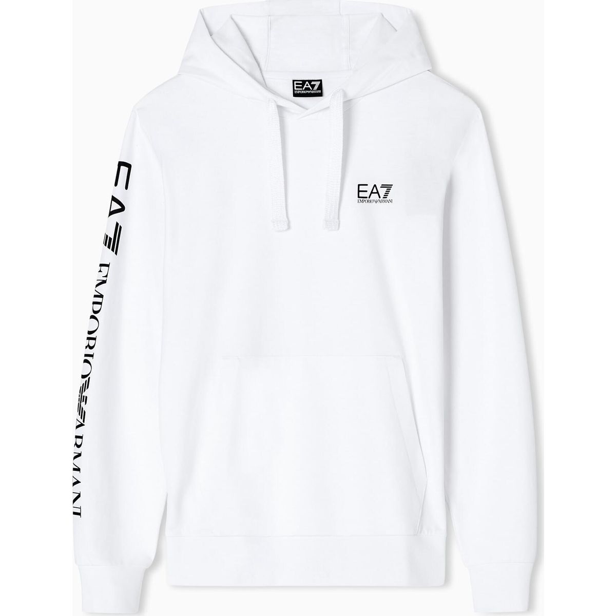 EA7 Train Logo Series M Hoodie RN Extended Logo CC - Train Logo Series M Hoodie RN Extended Logo CC white/black (M0003) 3XL 7M000569 AF13512-M0003-3XL