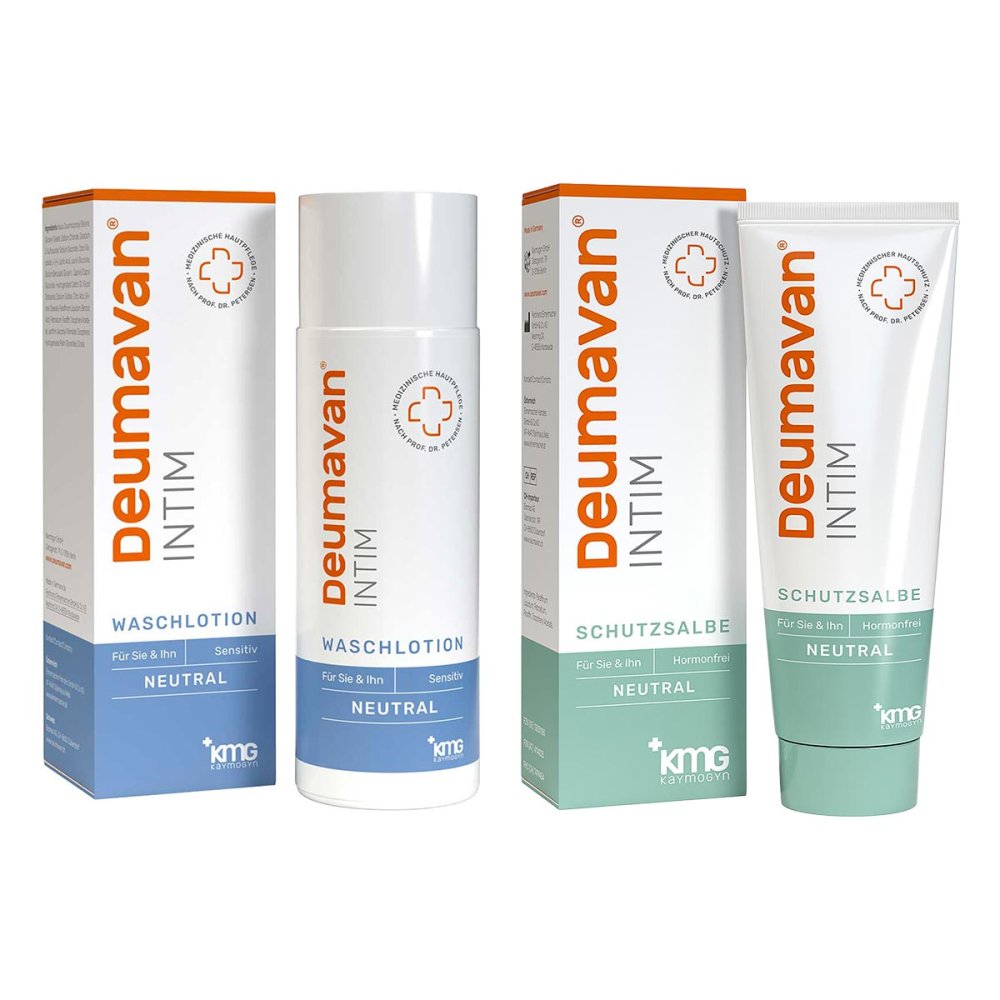 Kaymogyn GmbH Deumavan Intim Waschlotion Neutral und Schutzsalbe neutral 08106481